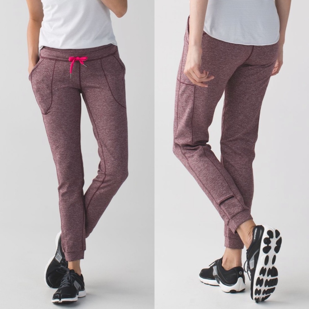 lululemon athletica Pink Track Pants